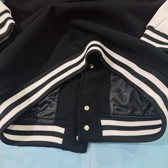 Givenchy Wool and Leather Bomb Jacket - Picture 2 of 10